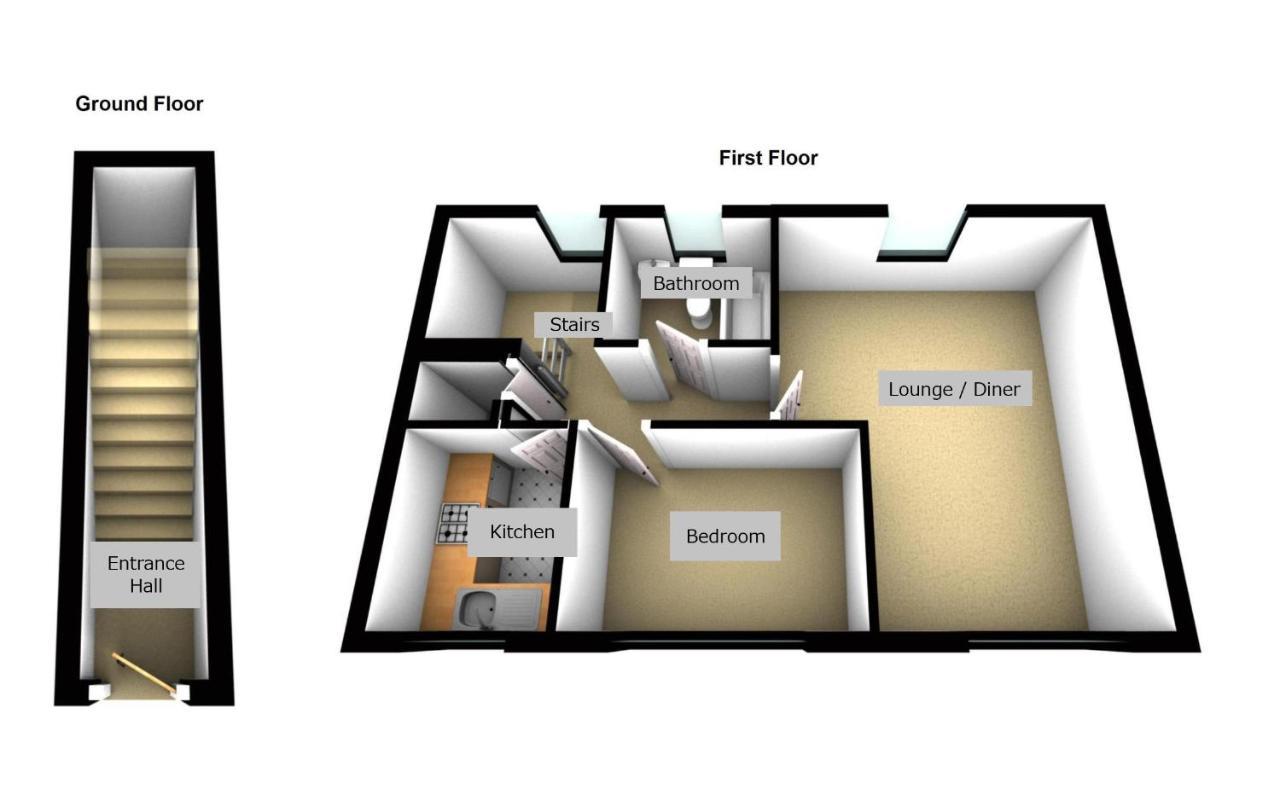 Chipad Mono - Quality City Centre Apartment, With Free Parking Space Chichester Exterior foto
